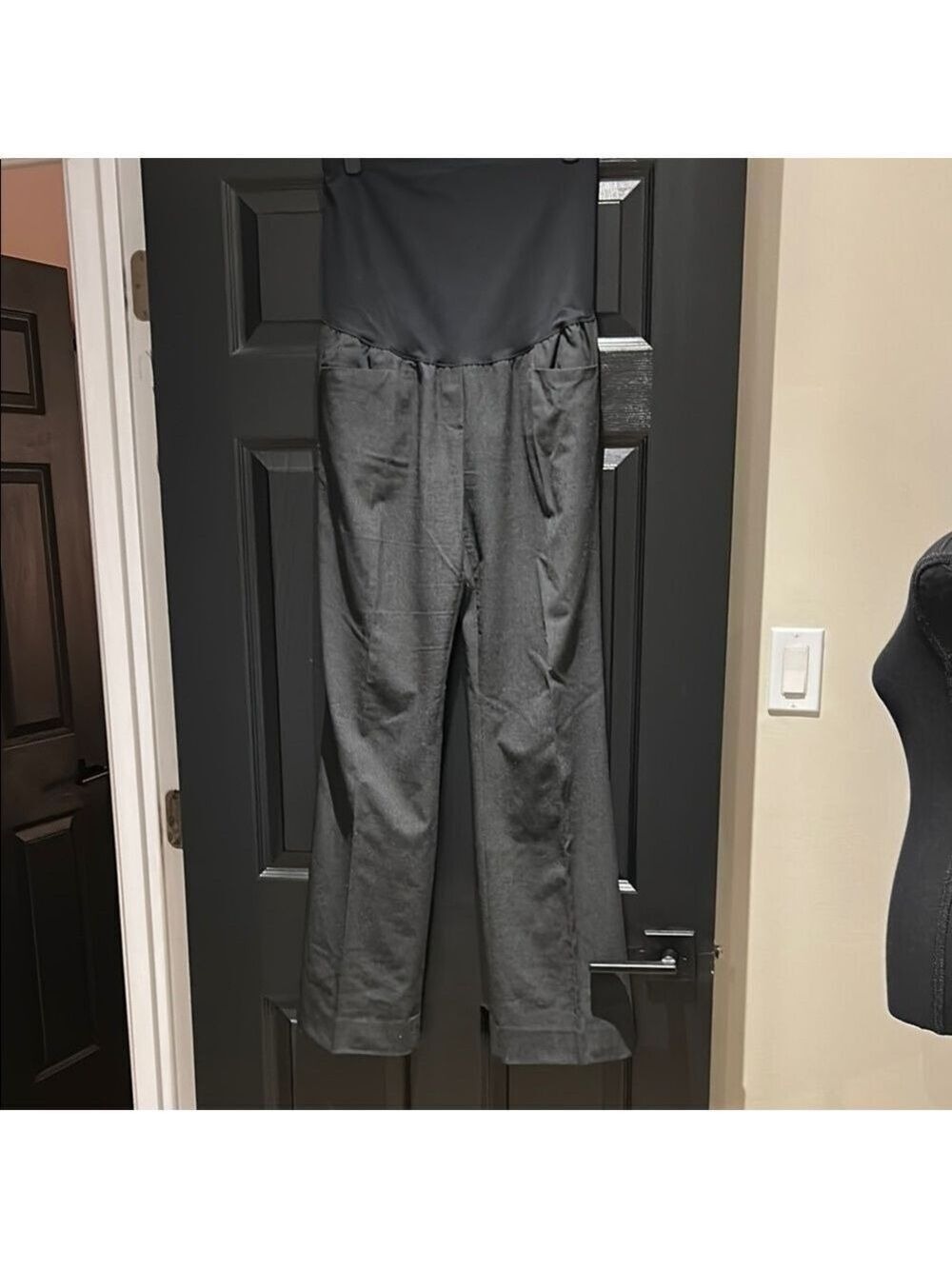 Gray Maternity Trousers from GAP